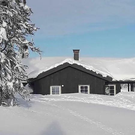 Vakantiehuis Romslig Familiehytte Med Vedfyrt Badestamp